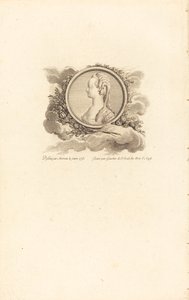 Marie Antoinetta od Charles Etienne Gaucher after Jean Michel Moreau