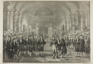 Napoleon v Poslanecké sněmovně, z politického a vojenského života Napoleona od Charles Etienne Pierre Motte