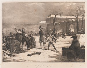 Napoleonovo dětství, začátek 19. století (litho) od Charles Etienne Pierre Motte