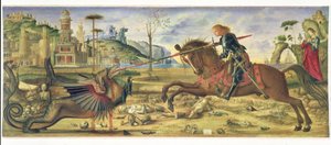 Po Carpacciu - St George And The Dragon, 1885