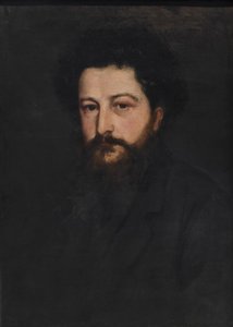 Portrét Williama Morrise po třicítce, Charles Fairfax Murray od Charles Fairfax Murray