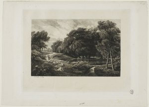 Blížící se bouře od Charles Francois Daubigny