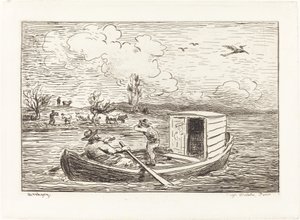 Cambronneovo slovo od Charles Francois Daubigny