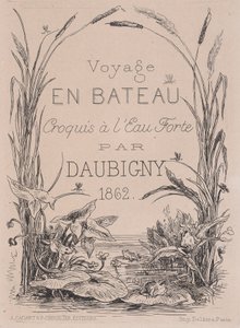 Frontispis, Plavba lodí, 1862. od Charles Francois Daubigny