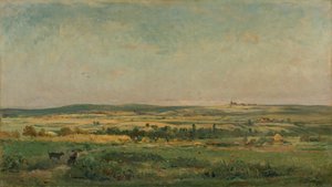 sklizeň obilí od Charles Francois Daubigny