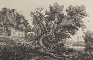 Arbor, 1838. od Charles Francois Daubigny