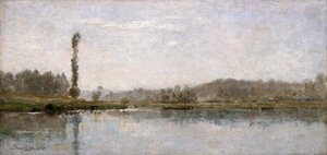 „Ráno na Oise, Auvers“, 1837-1878 od Charles Francois Daubigny
