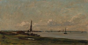 ústí Temže od Charles Francois Daubigny