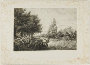 Nedaleko Choisy-le-Roi od Charles Francois Daubigny
