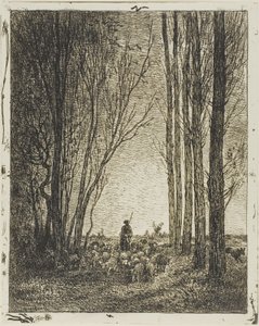 Návrat Hejna od Charles Francois Daubigny
