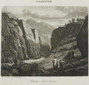 Svatý Jeroným od Charles Francois Daubigny