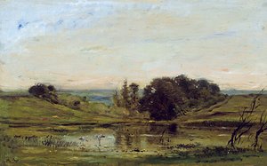 Samota od Charles Francois Daubigny