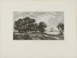 Bouřlivé počasí od Charles Francois Daubigny