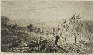 východ slunce od Charles Francois Daubigny