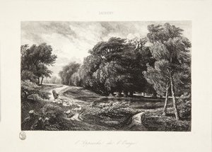 Blížící se bouře od Charles Francois Daubigny