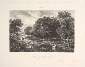 Blížící se bouře, 1844. od Charles Francois Daubigny