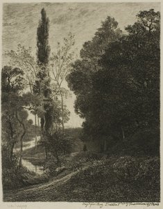 The Banks of the Cousin od Charles Francois Daubigny