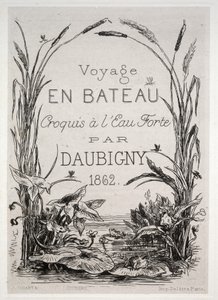 Výlet lodí od Charles Francois Daubigny