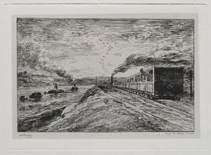 Výlet lodí: Odjezd (Návrat) od Charles Francois Daubigny