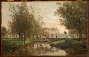 The Creek, 1863 od Charles Francois Daubigny