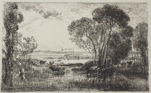 Hydraulický stroj od Charles Francois Daubigny
