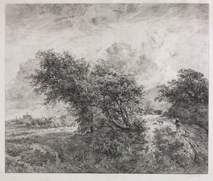 The Thicket, 1855. od Charles Francois Daubigny