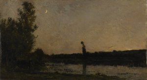 Soumrak od Charles Francois Daubigny