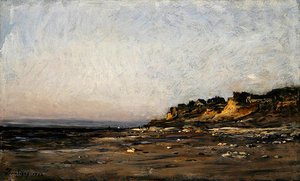 Villerville, Normandie od Charles Francois Daubigny