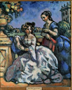 Terasa (terasa). Obraz Charlese Guerina (1875-1939)