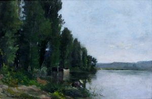 Praní od Charles Francois Daubigny