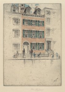 Ericssonův dům, Beach Street, 1908.