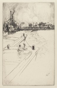New York z přístavu, 1905.