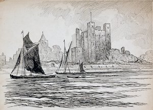 Hrad Rochester, Kent, 1892-1933