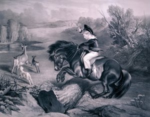 "První skok", 1857 od Charles George Lewis