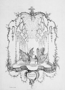 Francouzské divadlo Théatre Français, z Eseje o lidských motýlech od Saint A..., ca. 1756-60.