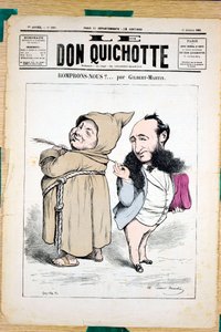Obálka „Le Don Quijote“, číslo 330, Satirický v barvách od Charles Gilbert Martin