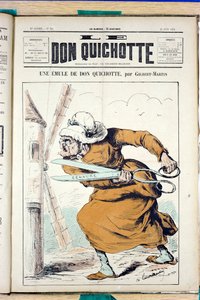 Obálka „“Le Don Quijote“, číslo 53, Satirique en Colours od Charles Gilbert Martin