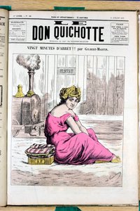 Obálka „“ Le Don Quijote “, číslo 58, Satirique en Couleurs od Charles Gilbert Martin