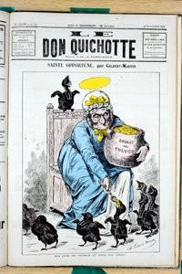 Obálka "" Don Quijote "", číslo 440, Satirical en Colours