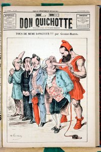 Obálka "" Don Quijote "", číslo 592, Satirical en Colours