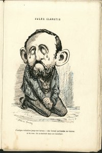 Ilustrace Charles Gilbert-Martin (1839-1905) v "" Současné grimasy"" od Charles Gilbert Martin