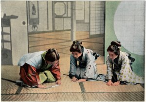 Ceremoniál v Japonsku, c1890