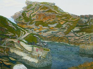 Přístav Boscastle od Charles Ginner