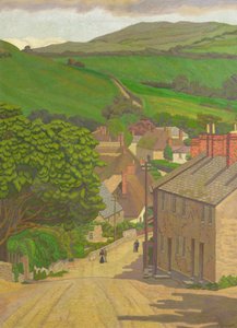 Chideock, Devon od Charles Ginner
