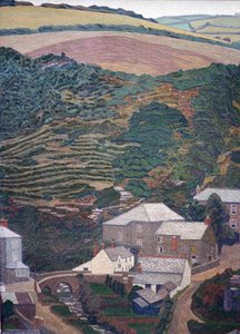 Hillside od Charles Ginner