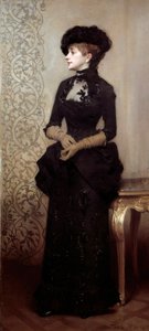 Pařížský od Charlese Girona (1850-1914) 1883 (malba)