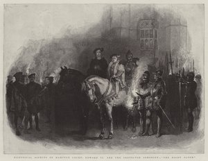 Historické aspekty Hampton Court, Edward VI a protektor Somerset, Noční poplach od Charles Green