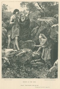 Ilustrace k filmu Cymbeline od Charles Green