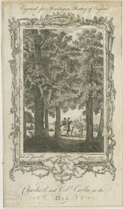 Boscobel - The Royal Oak: rytina a [?19. století]