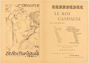 král Candaule od Charles Guerin